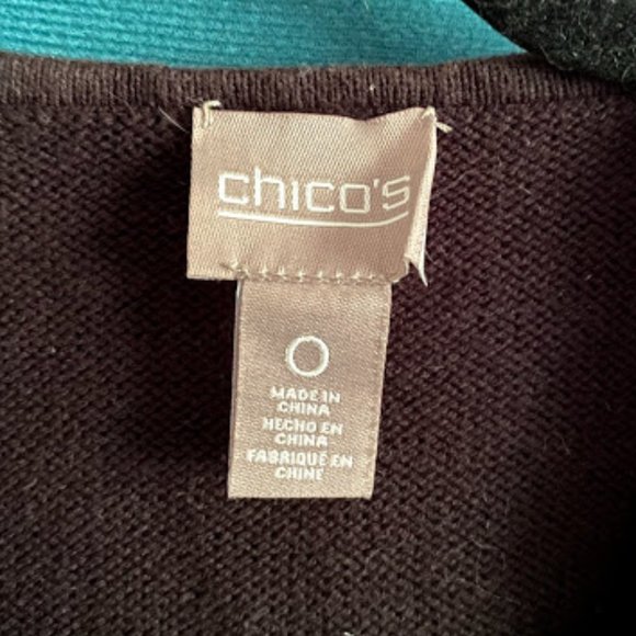 Chico's open front faux fur vest Small - Picture 3 of 5